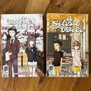 A Silent Voice Volumes 1 & 2 Manga Books